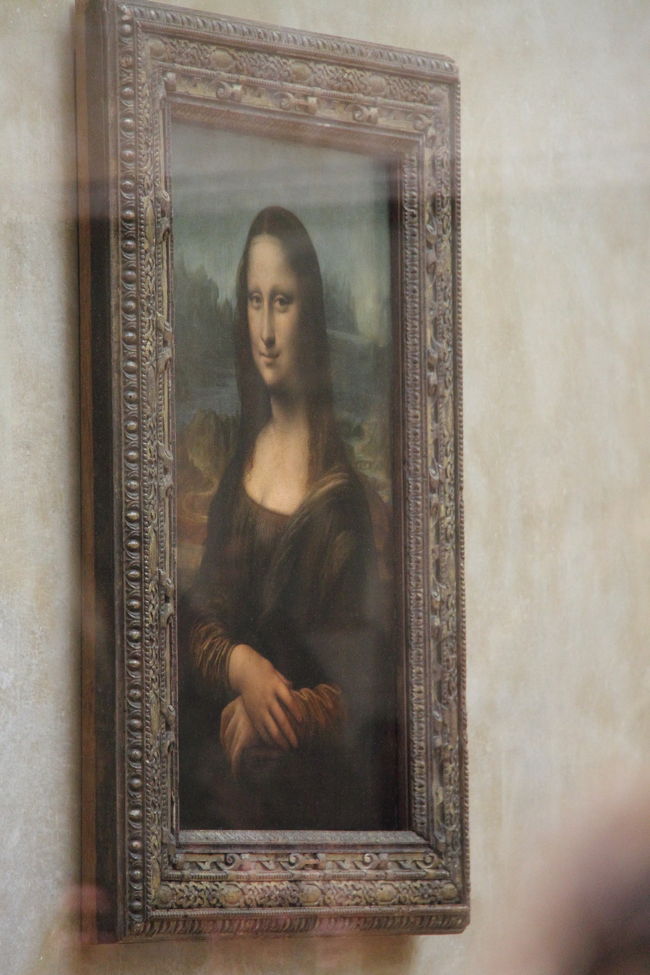 でましたモナリザ。<br />人がすごすぎたのでサイドからｗｗｗ