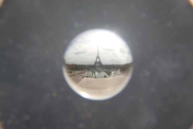 エッフェル塔でも使ってみました。宙玉レンズ。<br />これも・・・まぁまぁか。。