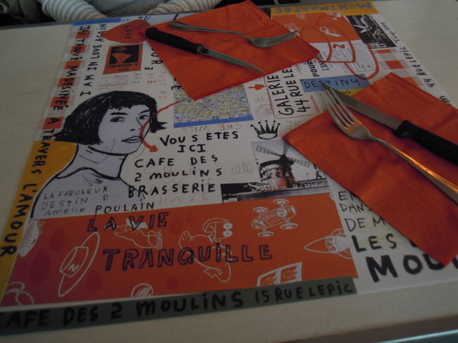 いきなりですが、映画「アメリ」でアメリがバイトしていたcafeにも行ってきました！