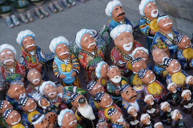 また土人形達。