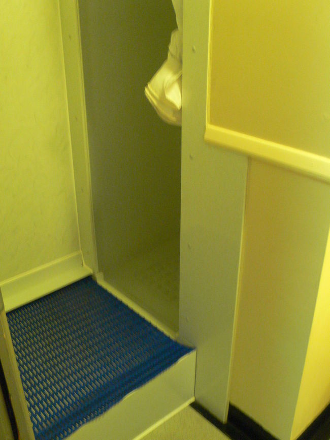 シャワーの入り口