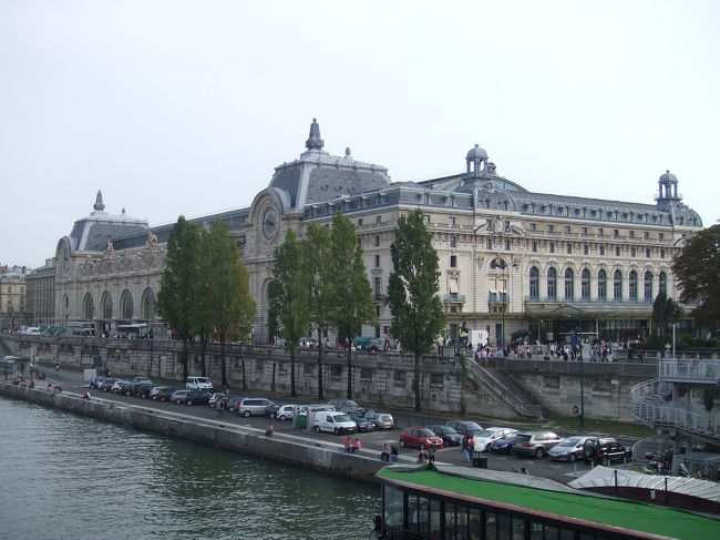 ソルフェリーノ橋からオルセーを撮影。<br />美しい景観ですね。