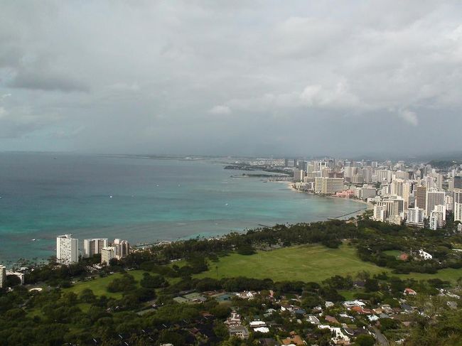 ダイヤモンドヘッドからの写真は、やはりこれでしょう。