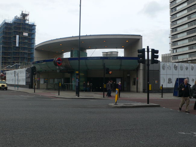 Southwark駅。<br />ここからJubilee Lineに乗って、次の目的地に向かいます。