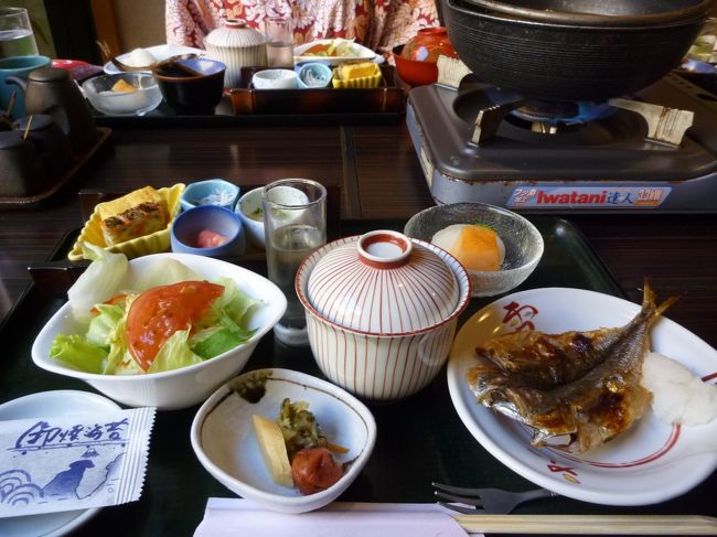 朝食は、珍しくバイキングじゃないのだ。