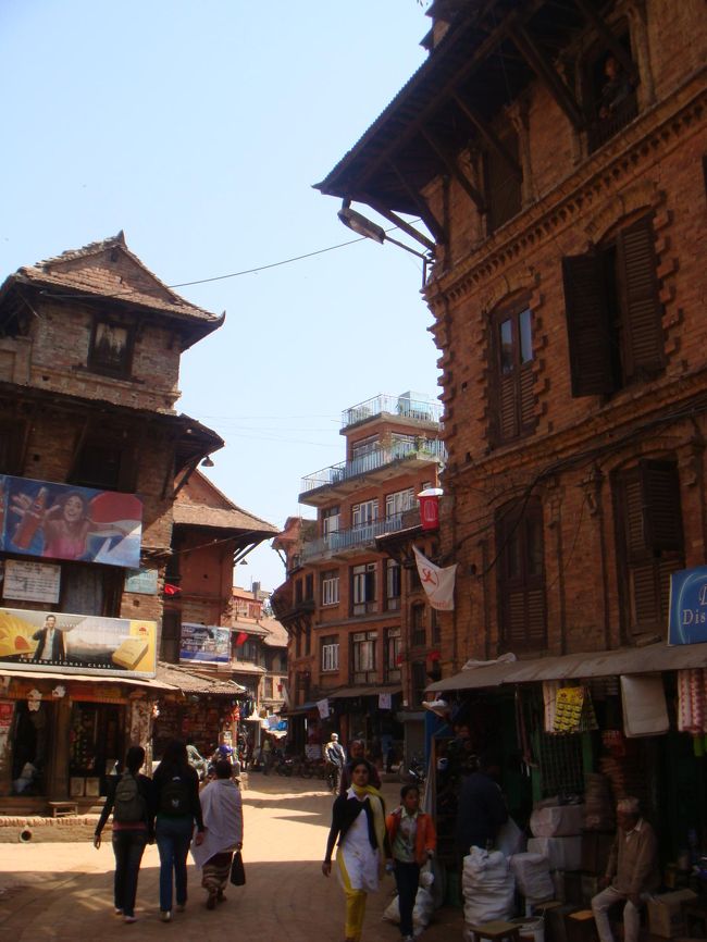 街のメインストリート。