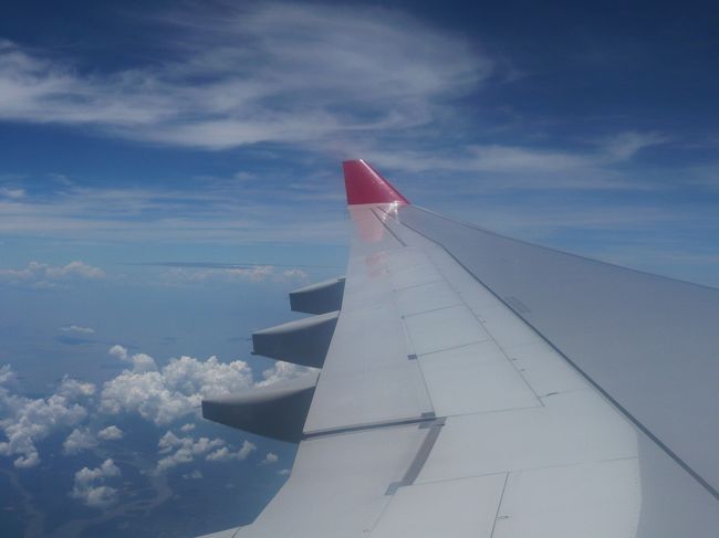 モーリシャス航空647便　シンガポール⇒モーリシャス<br /><br />スマトラ島上空です。