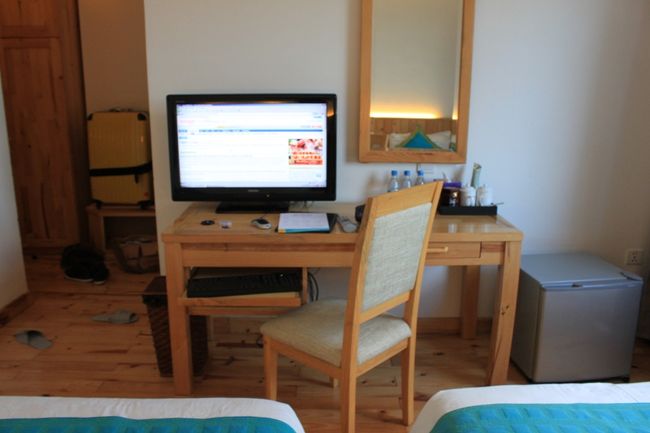 なかなか広い。<br /><br />ネットもfreeです。