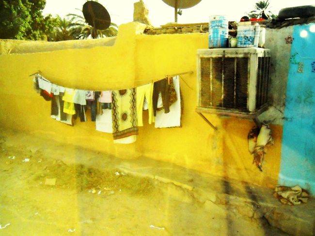 日常風景の洗濯物。