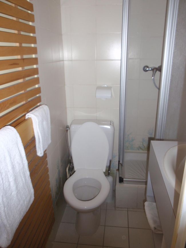 トイレとシャワーです。