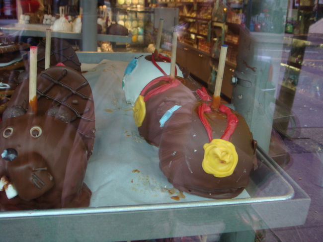 よく見ると、金メダルチョコが！