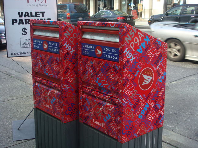 自己主張の激しいポスト！<br />存在感があります〜。