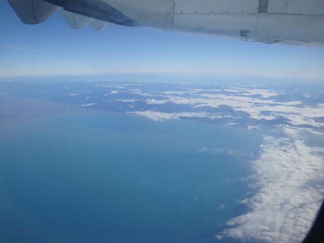 南島から、いよいよ北島です<br />海を越えます・・・