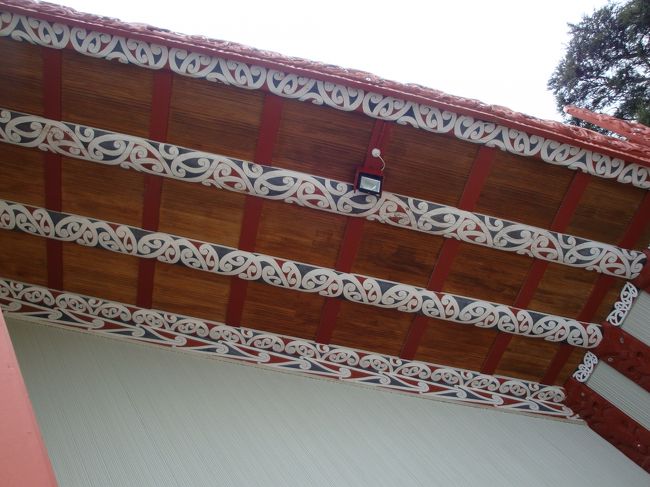 屋根の内側<br /><br />綺麗な模様