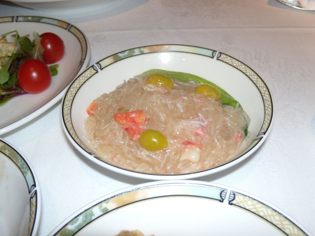 かに肉と春雨のあんかけ