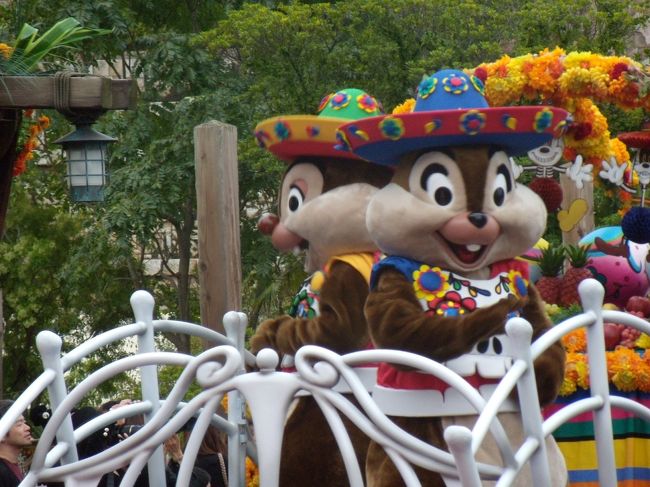 こちらのミニパレードは、<br />チップとデールのスケルトン・フィエスタ<br /><br />