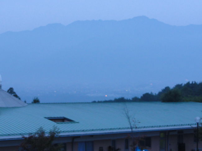 他のお客さんは一組だけ、しかも山登りの方で私達含めて二組、貸切状態です。<br /><br />