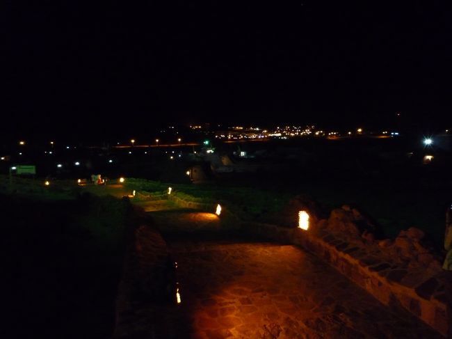 こんな真っ暗な中、出発です。13:00モーニングコール、13:30出発でした。<br /><br />バスで15分程度いったところに降ろされました。<br />そして徒歩でシナイ山のラクダ乗り場までいきました。<br /><br />ラクダはUS$16でした。先にUS$1を親方みたいな人に渡して、それぞれ一人づつラクダに連れて行かれます。残りは最後に渡します。<br />旦那とかとは一緒にさせてはもらえませんでした。<br />でもツアーの人が前後にいたので、暗くても安心でしたよ。