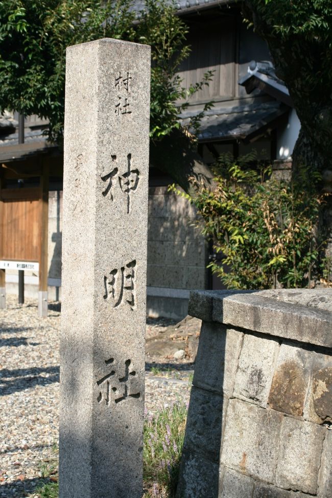 2010秋、尾張四観音・荒子観音(3):9月18日(3):円空仏彫刻・木端の会の作品、本堂、神明社
