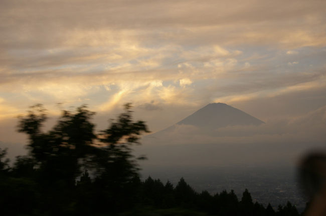 バス内からにしては夕刻にこれだけ撮れれば良し！と自己満足