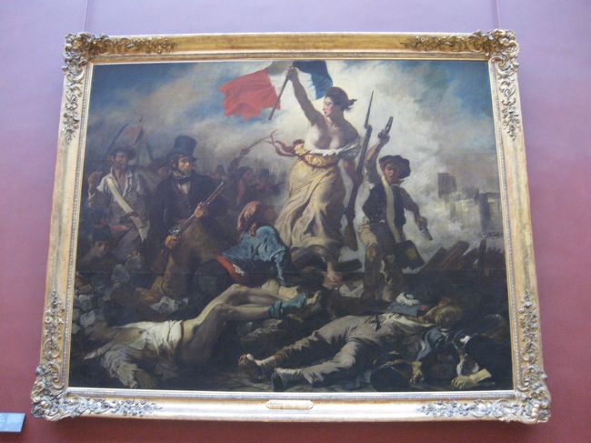 ★民衆を導く自由の女神★<br /><br />一番、見てみたかった絵。