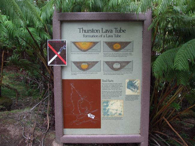 ラバーチューブへ<br />最近「パワースポット」で人気らしい。<br /><br />溶岩が流れ、冷えて空洞になったトンネル。<br /><br />オーラがみえるらしい・・??<br />