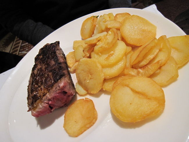 ＜お買い物編＞<br /><br />メイン２種類目<br /><br />じゃがいもと牛ステーキ