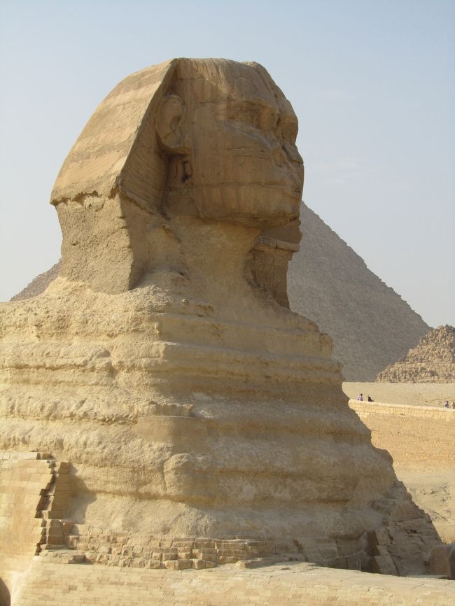 スフィンクスを見て、やはり素直に感動。