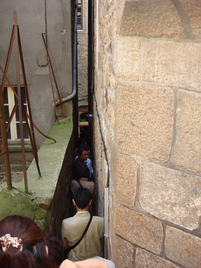 <br />　　世界一狭い道とか？　通れてよかった！