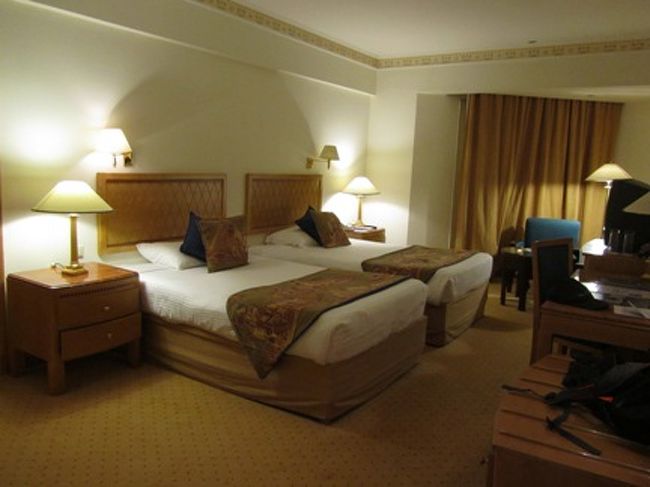 この日のホテルはシュタイゲンベルガー　ナイルパレス。<br />お部屋はこんな感じでした。