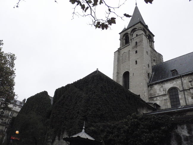 サン・ジェルマン・ディ・プレの教会に着きました。