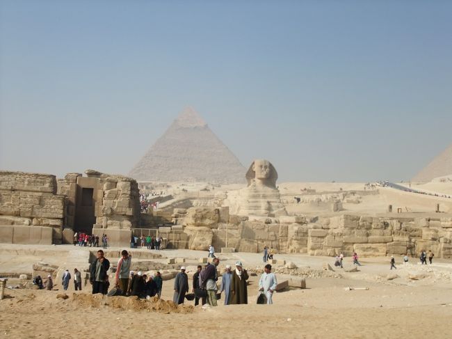 　ピラミッドエリアからお別れです。