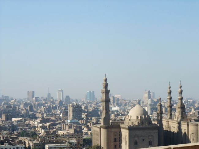 　こちらも、カイロの街並み。