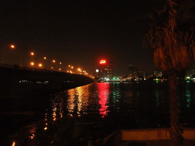 　さ、夜はベリーダンスを観たい！　ということで、クルーズに参加しようということになりました。