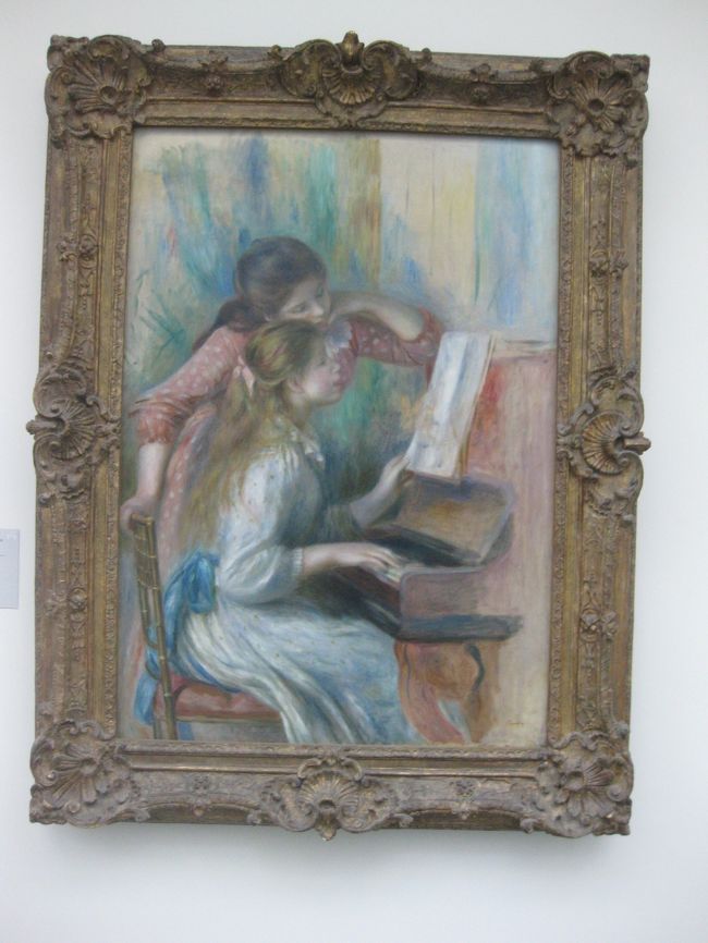 モネももちろん素晴らしいけれど、他の印象派も<br />力作ぞろい。<br />ゆっくりと見る。