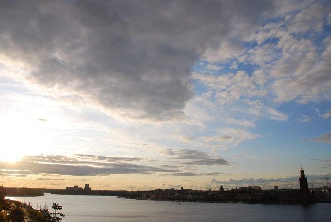 もうすぐ日没。