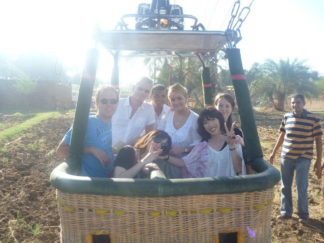 降り立った場所はナント畑の中！