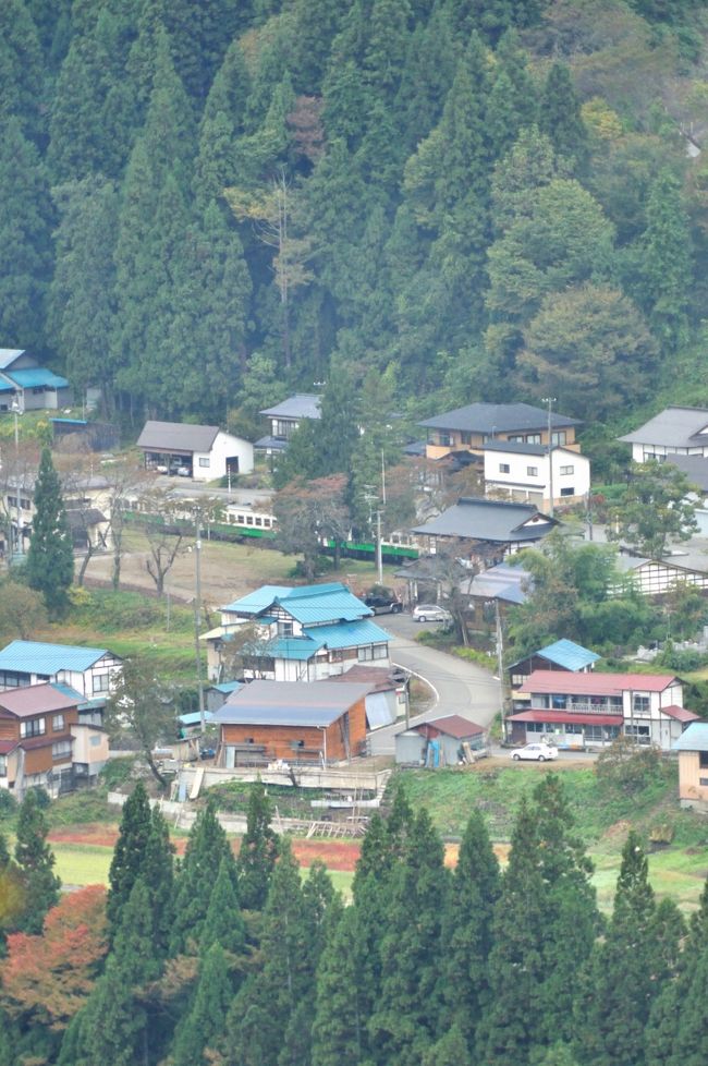 豪雪地帯で有名な、福島県の只見線へ台風接近中の中強行突破の旅! w(☆o◎)w