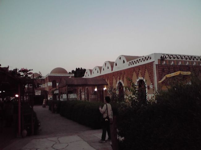 ルクソール着後、早朝6時にルクソールのレストランでバイキング。<br />初めてのエジプト食にドキドキ。<br />とりあえず、生野菜とカットフルーツなしで☆<br /><br />除菌スプレーと除菌シートでお手手を拭き拭き。<br />更に食器も拭き拭き。<br />かなり神経質に過ごしたおかげか、エジ下痢にならなかったです♪