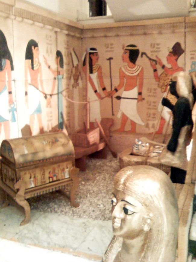 ロビーの一角のコーナー。