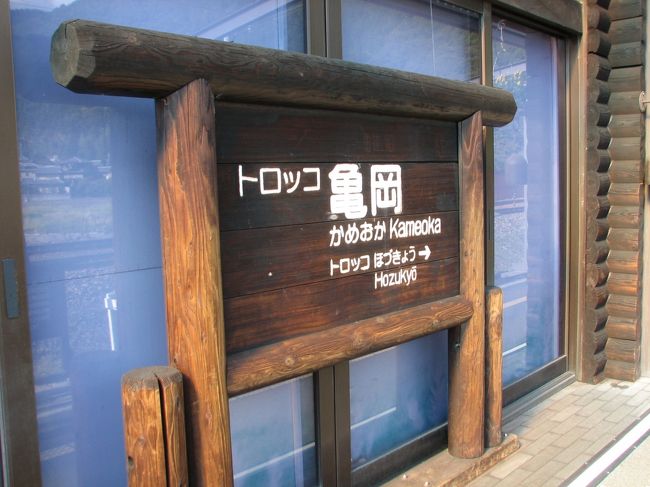 1時間に1本なので次の14:35発に乗ります。本当は、13：35発に乗りたかったのですが、13：00頃に着くと立ち席しか残っていなくて泣く泣く次のトロッコになりました。大人600円小人300円、駅前駐車場500円になります。