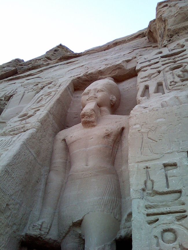 下から見上げる。