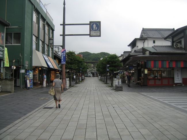 石畳の行き着く先が、菅公（カンコー）、つまり道真公の天神様だ。<br /><br />http://www.dazaifutenmangu.or.jp/home.htm<br /><br />博多の駅前に住んでいる友達と、何年か前の正月に電話をしたことがあった。<br /><br />「いま大宰府におるたい、身動きできんばい・・・」<br /><br />正月にはこの参道が人で溢れるんだろうなと想像しながら歩いた。<br />そんな世間話をしながら歩いた。