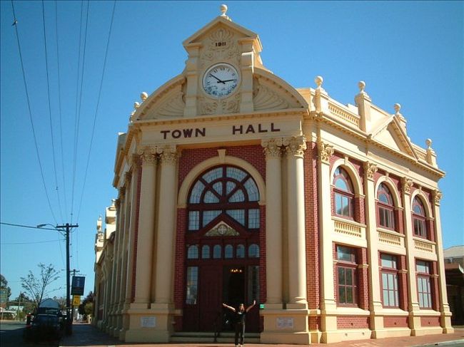 最初に着いたのは、ヨークの街。西オーストラリアで一番古い街。<br />こじんまりしていてかわいかった。