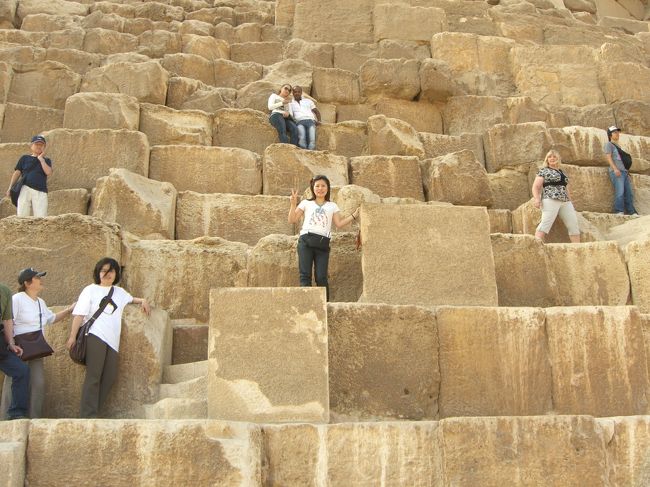 みんな自分と石と大きさ比べ・・・