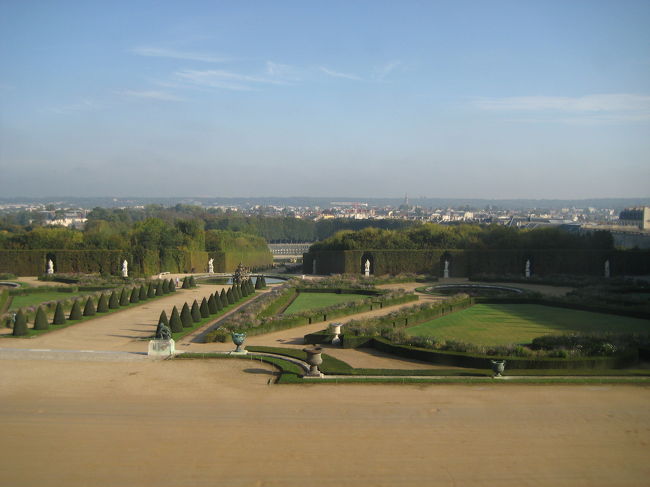 天気に恵まれ、宮殿からの眺めは良かったです。