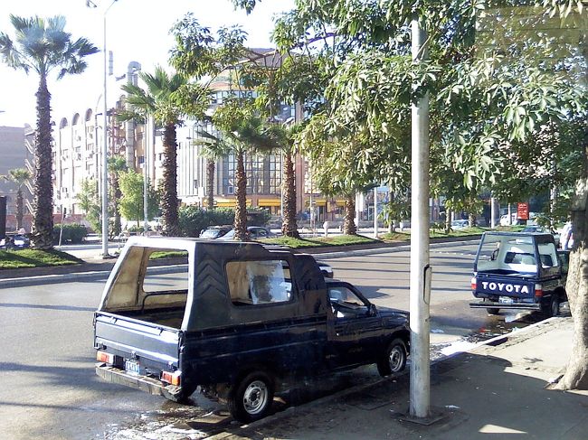 8:30、ホテル出発。<br /><br />洗車してるところ始めてみたよ〜((笑´∀｀))ヶﾗヶﾗ 