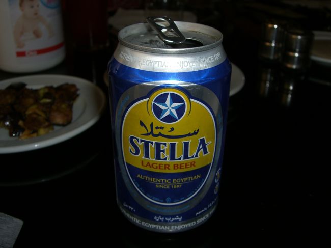 エジプトご当地ビール「ステラ」