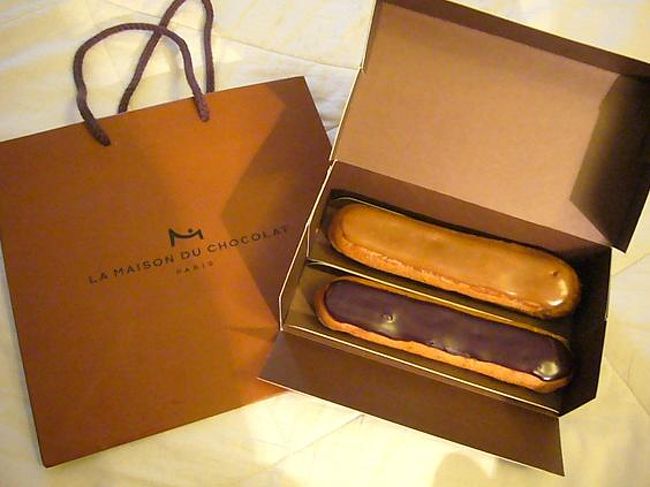 <br />ラ・メゾン・デュ・ショコラ<br /><br />コーヒー風味のエクレアが◎<br /><br />濃厚。