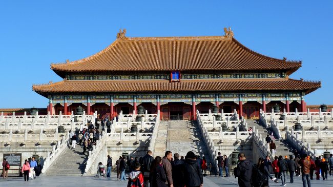 chi13故宮博物院（紫禁城）その2紫禁城の中心で最も重要な「前
